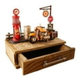 thumbnail image 1 of Siruishop Vanity Storage Box Container Jewelry Organization Wood Desk Organizer Drawer Motorcycle, 1 of 7