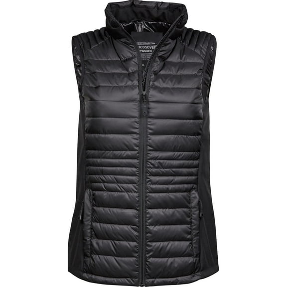 Tee Jays Womens Crossover Quilted Vest