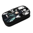 thumbnail image 3 of Demon Slayer Muichiro Tokito Big Capacity Pencil Case, Large Capacity Aesthetic Pencil Pouch Stationery Organizer Pen Case with Zipper, Pencil Case for Office Supplies, 3 of 8