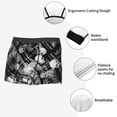 thumbnail image 6 of Fotbe Seamless Pattern With Skulls Men’s Total Support Pouch Boxer Briefs, X-Temp Cooling, Moisture-Wicking Underwear, Regular, Long-leg and Trunk-X-Large, 6 of 9