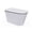 White+Gray, variant on GT Modern Smart Toilet with Built-in Water Tank, Auto Flushing, LED Light, Remote Control, Adjustable Seat Temp, Flush Remote Control, White