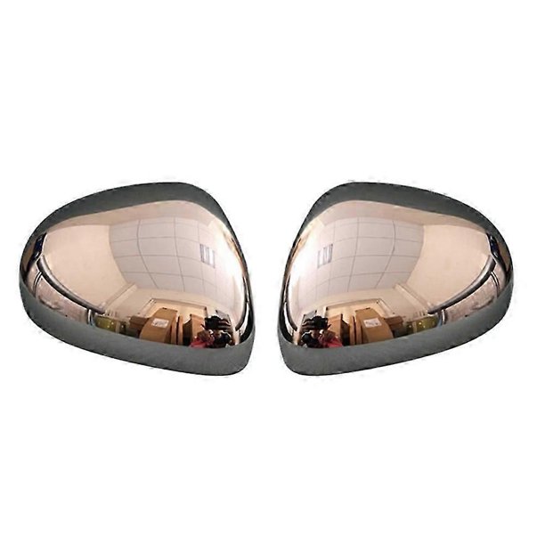 Guardabarros lateral cromado para puerta de coche, tapa embellecedora para espejo retrovisor de coche, para FIAT 500X, 2014, 2015, 2016, 2017, 2018, 2