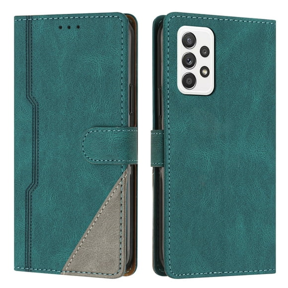 Case for Samsung Galaxy A53 5G PU Leather Flip Folio Cover with Card Holders Magnetic Closure Folding Kickstand