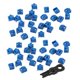 thumbnail image 1 of 300Pcs Blue RJ45 Port Ethernet LAN Hub Anti Dust Cover Plug Cap, 1 of 5