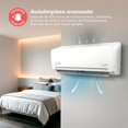 thumbnail image 2 of MiniSplit Inverter 1T SEER 18 AirCool AC-MSI-1.0T-18A Evans 208-230V 60 Hz 12 000 Btu/h WiFi Solo Frio + Kit instalación, 2 of 5