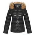 thumbnail image 6 of asdoklhq Clearance Coats Under $10.00 Plus Size,Casual Women's Winter Solid Hooded Slim Down Coat Short Blouse, 6 of 6
