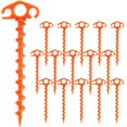 thumbnail image 1 of Estacas espirales de nailon Anchors COBARYEN, paquete de 16 unidades, 24 cm, 1 of 6