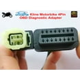 thumbnail image 3 of Motorbike OBD Adapter,Hon da Motorcycle 4 Pin to OBD2 (K-Line) J1962 Connector, 3 of 4