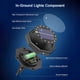thumbnail image 4 of Luces solares para piso, 1 paquete de 16 luces LED para patio, césped, patio, terraza, camino de entrada, 4 of 5