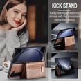 thumbnail image 2 of For Samsung Galaxy Z Fold 5 Fold 4 Fold 3 5G Magnetic Detachable Wallet Phone Case For Samsung Galaxy Z Fold5 Fold4 Fold3 Multi Slot Leather Wallet Holder with 360 ° Anti Drop Leather Cover, 2 of 10