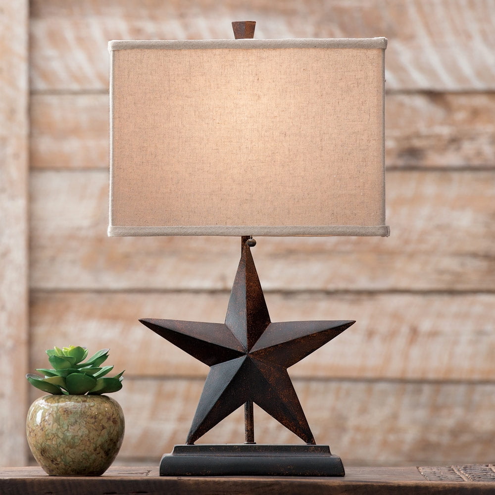 Lone Star Western Table Lamp Rustic Fixtures
