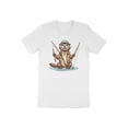 thumbnail image 4 of Funny Sea River Otter Fishing Fish Lover Gift for Fisherman T-Shirt Cute Otter Birthday Holiday Present Boys Girls Men Women Kids Tshirt, 4 of 10