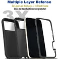 thumbnail image 4 of iPhone 17 Case Cover 3 Layer Rugged / Heavy Duty / Shockproof 6.1" Black, 4 of 6