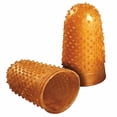 thumbnail image 2 of Protectores de dedos de goma Swingline pequeños 1,4 cm, paquete de 12, ámbar, 2 of 2