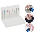 thumbnail image 4 of 10PCS Nail Drill Bit Set Professional Assorted Manicure Drill Bit Nail Art Tool, 4 of 8