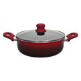 thumbnail image 1 of Hamilton Beach 12 Pouces en Aluminium Antiadhésif Rond Néerlandais Pot Bas, Rouge, 1 of 3