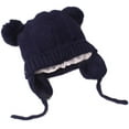 thumbnail image 3 of Newborn Baby Boys/Girls Winter Warm Solid Color Knit Cap, 3 of 5