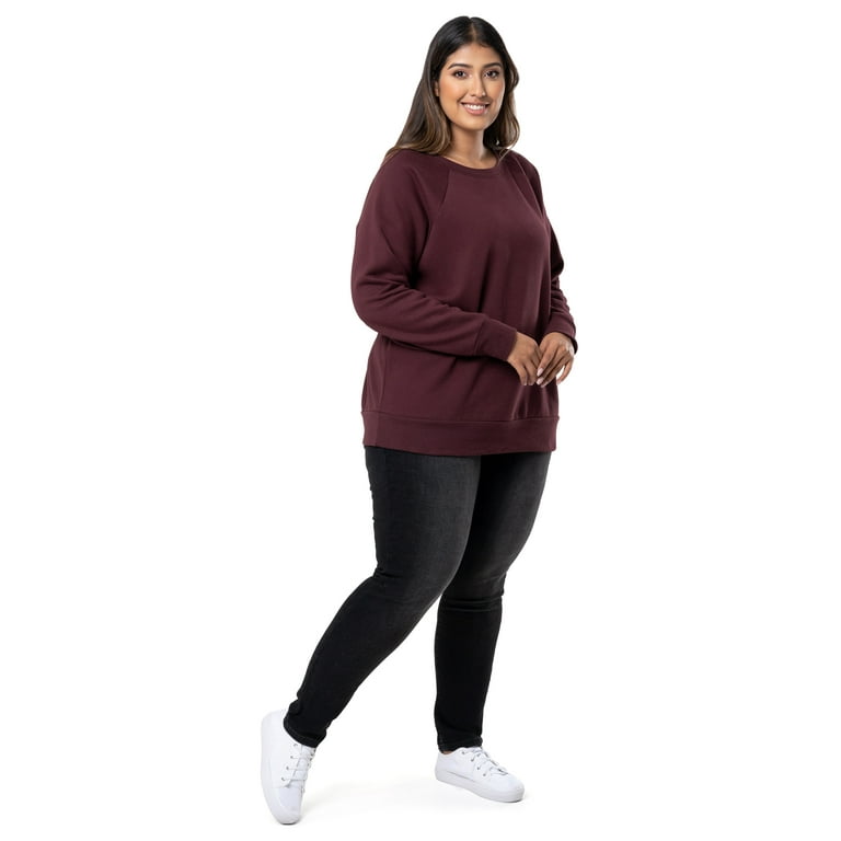 Plus size cotton sweatshirts deals