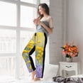 thumbnail image 4 of KLL Womens Flowers And Butterflies Print Pajama Pants Soft Pajama Bottoms for Women Cozy Lounge Pants, 4 of 5