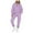Purple womens 2 piece sets, variant on up to 60% off Gifts Womens Tracksuits Set Half Zip Pullover 2 Piece Sets Women Stand Neck Sweatshirt and Drawstring Jogger Sweatpant Sweatsuits Sets Casual Lounge Sets 2PC Outfits Sets Deals on Sale