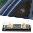 thumbnail image 2 of 2pcs Black Vehicle 125 Amp ANL Fuse with In-Line Holder Electrical Protection Fusible, 2 of 6