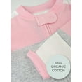 thumbnail image 2 of Honest Baby Clothing Organic Cotton Boy/Girl Long Sleeve Sleep N Play Footed Pajamas, Sizes Preemie-24 Months, 2 of 7