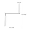thumbnail image 2 of Luxshiny awning handle replacement Window Crank Handle Zinc Alloy Smooth Shutter 1 Set, 2 of 8