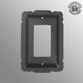 thumbnail image 2 of Renovators Supply Black Steel Switch Plate Single GFI Toggle, 2 of 8