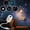 A-5 Projection Films, variant on Galaxy Projector Night Light,2-In-1 Dynamic Rotating Led Projector Light With Adjustable Brightness,Holographic Night Light Projector,Hd Smart 5D Mini Usb Galaxy Dream Projection Night Light