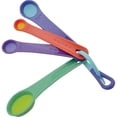 thumbnail image 2 of Cucharas Medidoras Squish 1/8 Cucharadita 1/4 Cucharadita 1/2 Cucharadita 1 Cucharada 41010C, 2 of 2