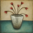 thumbnail image 2 of Eve 15x15 White Modern Wood Framed Museum Art Print Titled - In Bloom II, 2 of 4