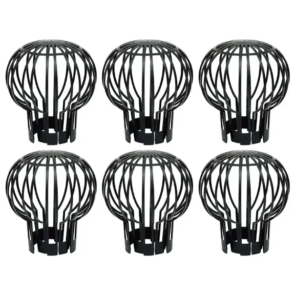 2/4/6pc Downspout Filter Drain Protection Gutter Guard Downspouts Filter Strainer Roof Sheet Gutter Guard Preventing Leaf Debris