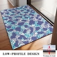 thumbnail image 3 of White and Blue Of Animal Print Door Rugs,Washable Non Slip Door Mats Indoor,Decorative Door Mats,Entry Mat Indoor for Entrance,Bedroom,Kitchen,Bathroom,20"x32", 3 of 6
