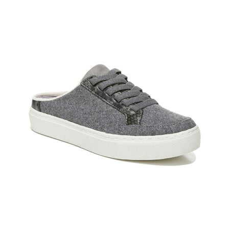 

Dr. Scholl s NBD Women s Faux Shearling or Wool Sneaker Mules Gray Size 8.5