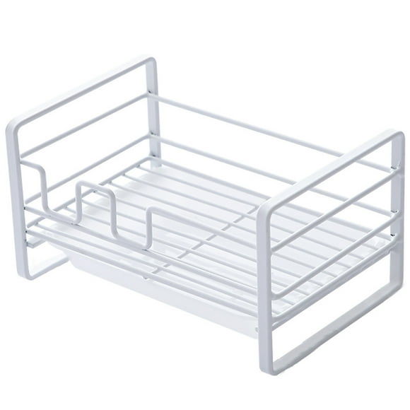 Hicess Slide Pull out Cabinet Organizer Home Kitchen Drain Tray Storage Rack Shelf