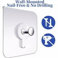 thumbnail image 4 of STAOEDU Adhesive Wall Hooks 13lb Max, Picture Hangers Without Nails 20PCS, 4 of 7