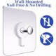 thumbnail image 4 of 20Pcs Photo Frame Stickers Seamless Wall Hooks Punch-Free Strong Adhesive Hooks, 4 of 7