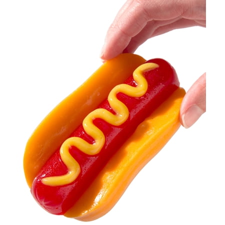 Gummy Fast Food Hot dog made of gummy.