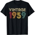 thumbnail image 2 of Vintage 1959 64th Birthday Gift 64 Years Old Men Women Retro T-Shirt, 2 of 3