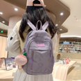 thumbnail image 4 of Mochila de ocio Ruiyg para mujer, gran capacidad, versatilidad de valor estético, estudiantes de secundaria y secundaria, nueva, 4 of 5