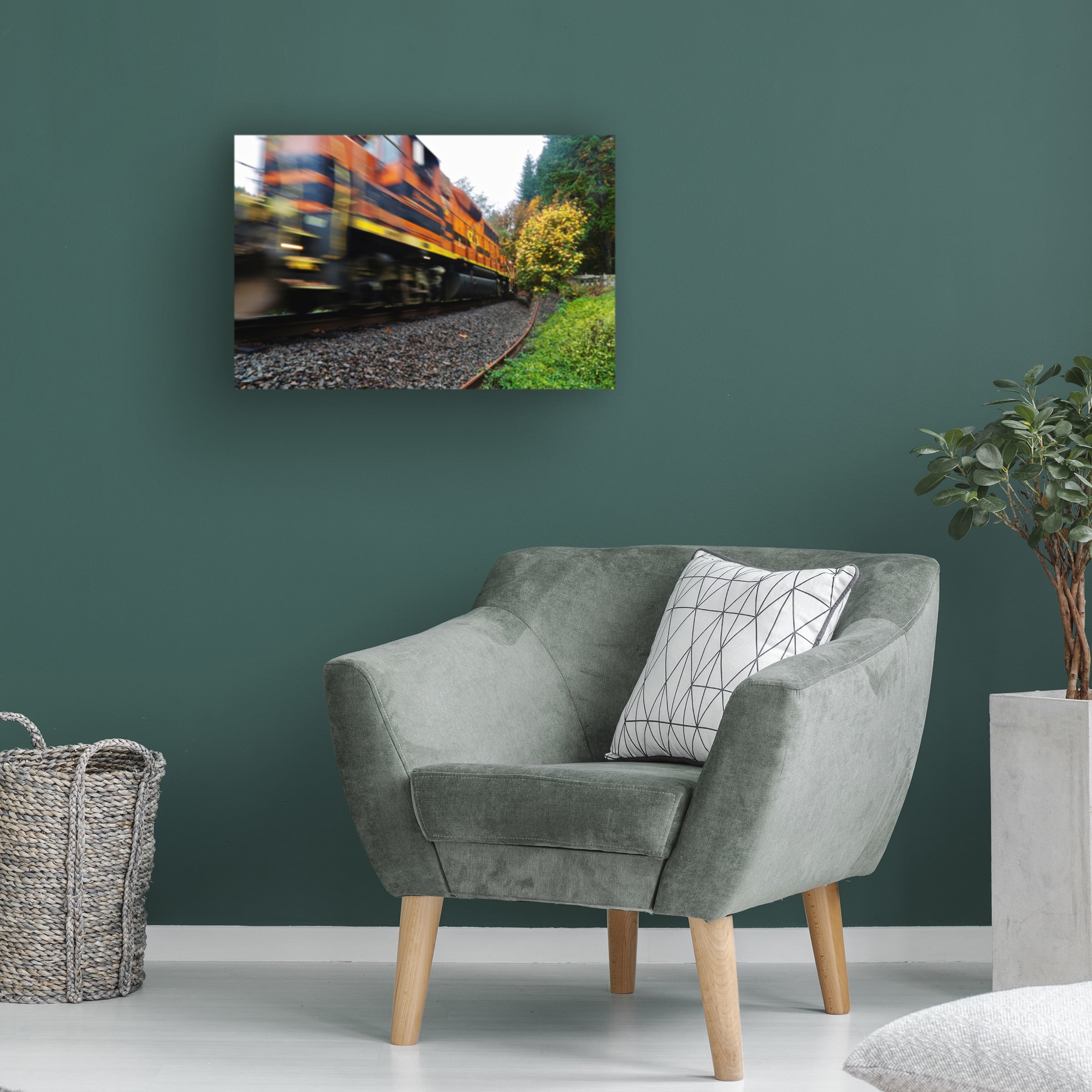 Susan Vizvary Photography 'Missed the Train' Canvas Art