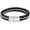 Black-19CM, variant on Cuff Braided Leather Wristband Urn Bangle Cremation Bracelet for Human Ashes Stainless Steel Ashes Bracelet Memorial Cremation Jewelry Keepsake Bangle for Men