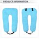 thumbnail image 4 of Almohada para reposacabezas de automóvil ergonómica cómoda de soporte para cuello, ajustable, color azul, 4 of 7