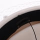 thumbnail image 5 of Boina para mujer, sombrero de lana para otoño e invierno, tocado con plumas y pastillero Blanco, 5 of 9