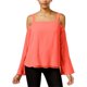 thumbnail image 1 of Sanctuary Clothing - Blusa con hombros descubiertos para mujer, color rojo, pequeña Sanctuary Clothing  Hombro frío, 1 of 1