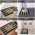 thumbnail image 6 of Pumpkin Door Mat Indoor Entrance Fall Outdoor Rug Doormat, Entry Area Rug Non-Slip Rubber Mat Low Profile Dirt Trapper - Autumn Pumpkin, 17x30 inch, 6 of 6