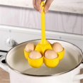 thumbnail image 4 of Resistant Steamed Egg Tray Food Grade Complementary Food Tools yellow, 4 of 5