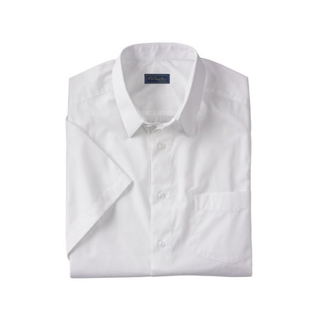 Men's Big & Tall No Hassle Short-sleeve Dress Shirt By Ks Signature