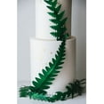 thumbnail image 3 of Crystal Candy Wafer Paper Garden Ferns, Rounded Green, 3 of 3