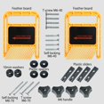 thumbnail image 2 of Feather Loc Board Woodworking Feather Loc Board Set Miter Gauge Slot T Track Saw Table Fence DIY Safety Tools, 2 of 9